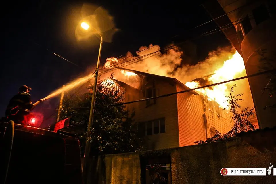 Administratora căminului de bătrâni care a ars în București, urmărită penal pentru ucidere din culpă