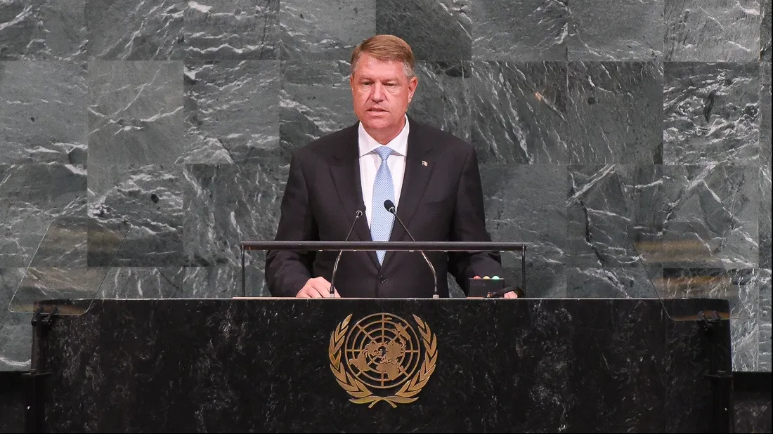 Iohannis, la ONU: Conflictele prelungite din regiunea Mării Negre rămân o amenințare serioasă