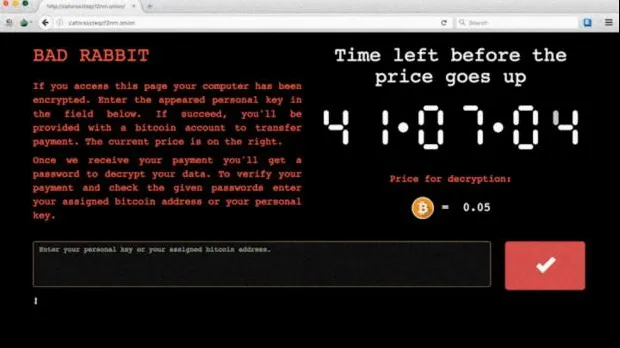 Un nou atac informatic face RAVAGII în Europa. Cum acţionează Bad Rabbit 
