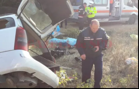 Grav accident lângă Craiova. Patru persoane și-au pierdut viața, o alta este grav rănită