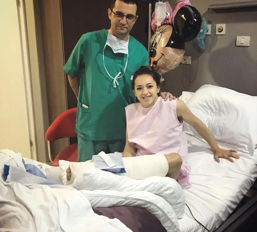 Larisa Iordache, vizită-surpriză la spital 