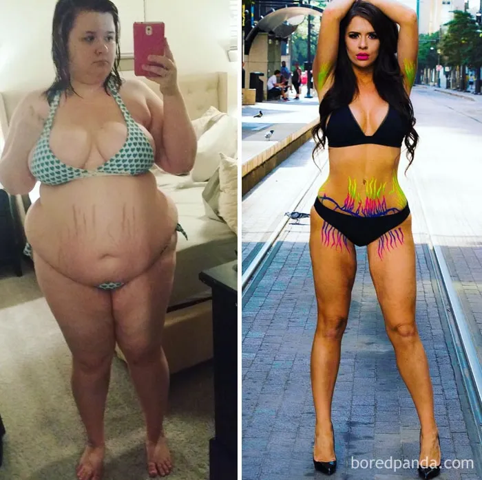 În cele două fotografii e aceeaşi persoană! Greu de crezut? Galeria transformărilor extreme 