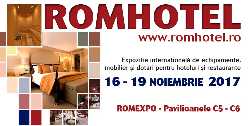 Peste 80 de companii din industria ospitalităţii expun la ROMHOTEL (P)