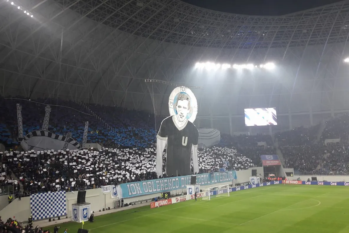Stadion nou, partidă slabă! Oltenii au fost umiliți la primul meci pe noua arenă din Bănie