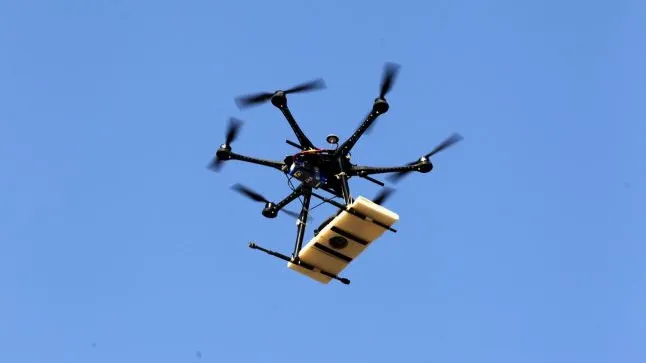 Traficul rutier pe Valea Prahovei, supravegheat cu o dronă