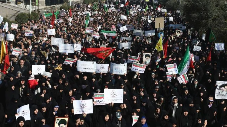 Contramanifestații proguvern în Iran, după demonstrațiile împotriva regimului de la Teheran