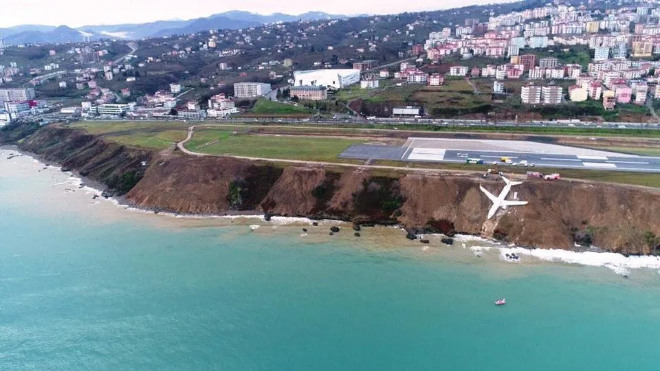 Imagini dramatice cu avionul de pasageri care era aproape să cadă în Marea Neagră