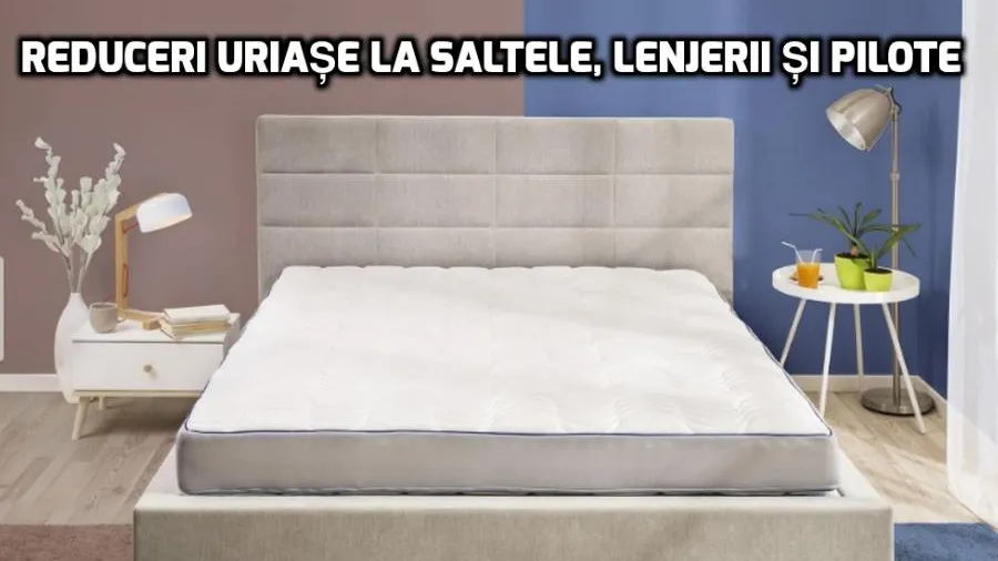 eMAG. Lenjerii de pat, pilote și saltele la preț cum rar găsești. Oferta completă