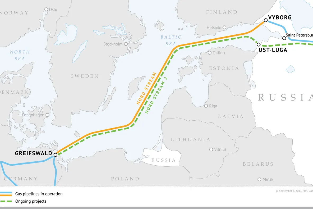 SUA consideră că proiectul Nord Stream 2 este o ameninţare pentru securitatea energetică a Europei