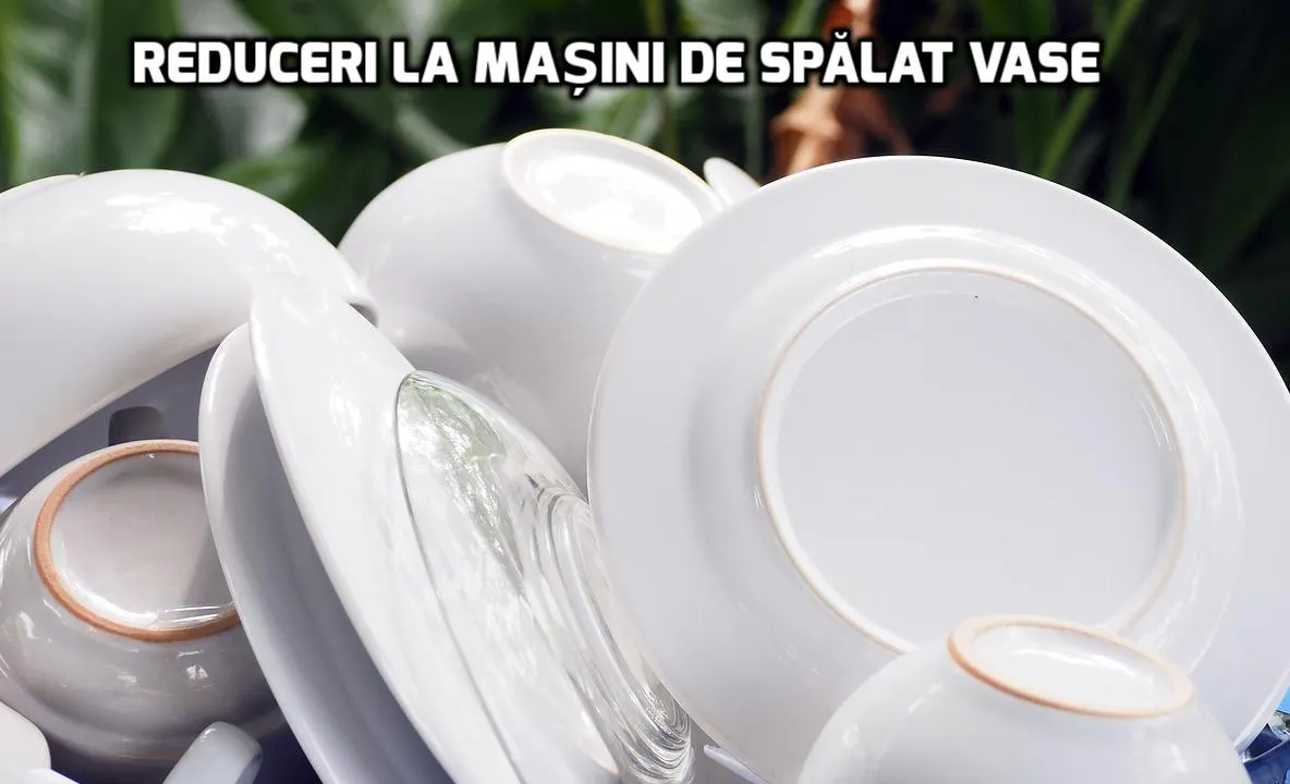 Reduceri eMAG. Mașini de spălat vase cu prețuri minime. Vezi oferta pe larg