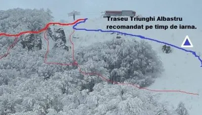 Risc de avalanșă pe Vf. Pietroasa. Iată avertismentul salvamontiștilor!
