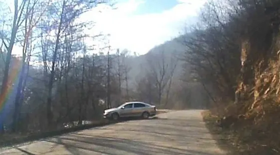VIDEO. Accident cumplit, filmat în direct