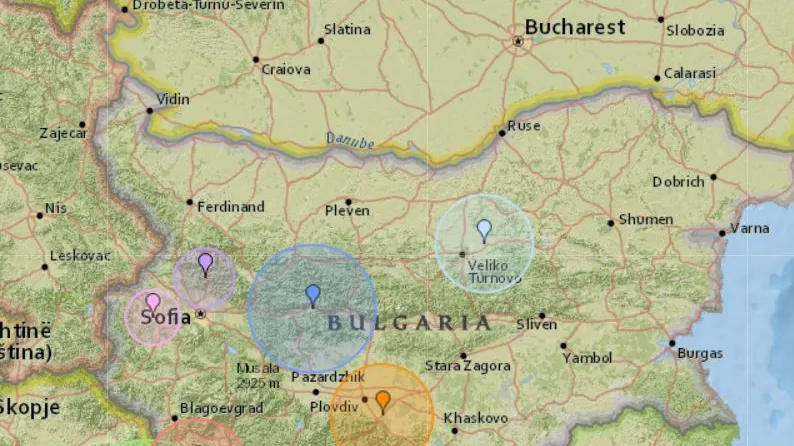 Cutremur puternic la granița de sud a României