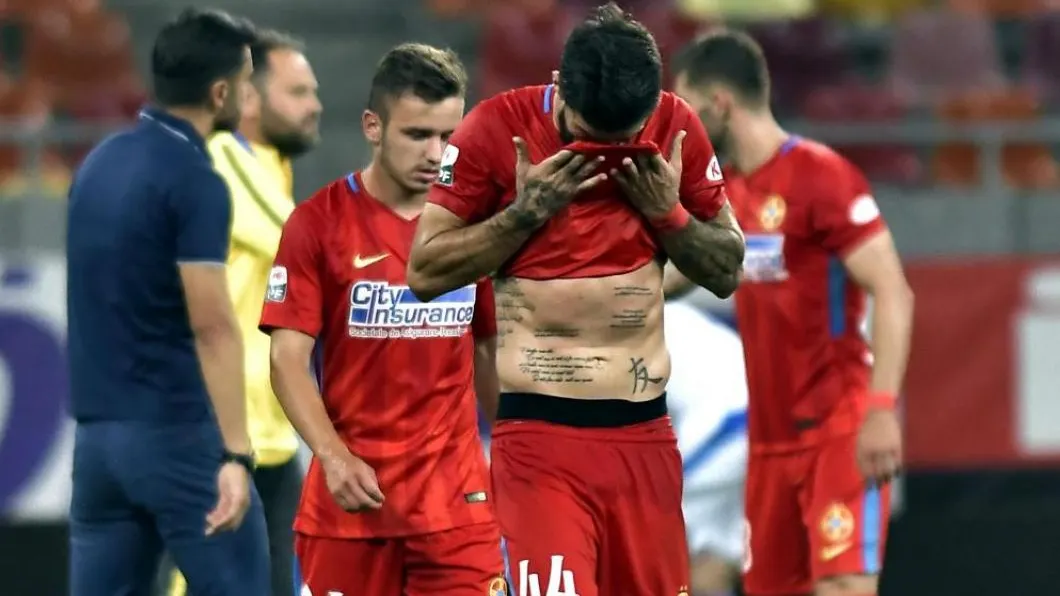Becali n-a glumit. A început curăţenia la FCSB. Primul jucător dat afară, după meciurile slabe