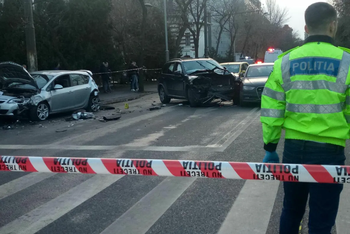 Şoferul drogat care a provocat accidentul din București, reținut: „Nu am vrut să omor pe nimeni”