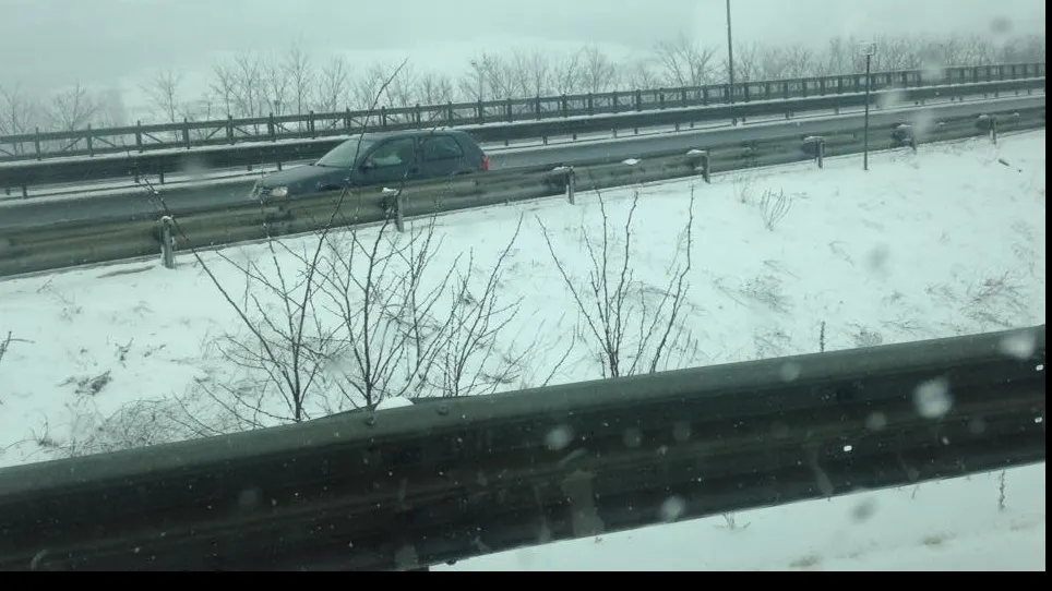 Un șofer a condus nestingherit pe contrasens pe autostrada A1. Norocul l-a părăsit la un moment dat