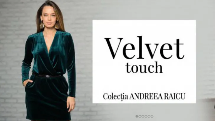 Andreea Raicu - Rochii din catifea, cele mai frumoase modele