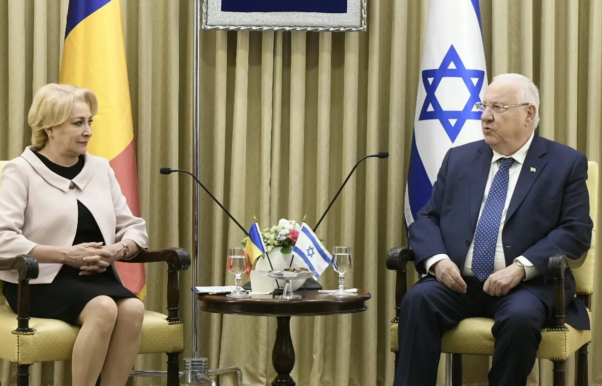 Dăncilă recunoaşte, în Israel: Nu există suficientă susţinere pentru mutarea ambasadei la Ierusalim