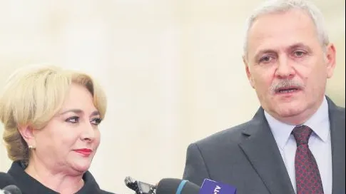 Viorica Dăncilă și Lia Olguța Vasilescu, la discuții cu Dragnea în biroul acestuia din Parlament