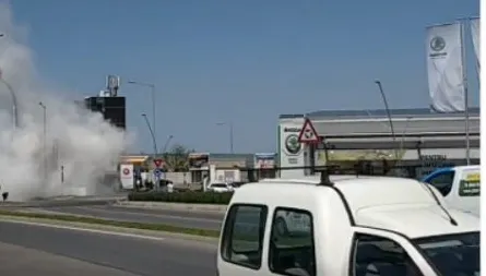Caz şocant la Cluj Napoca. Şi-a dat foc în propriul autoturism