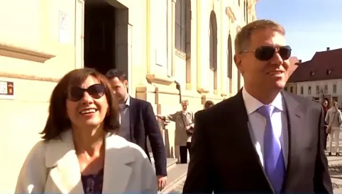 Iohannis a participat la slujba de Rusalii