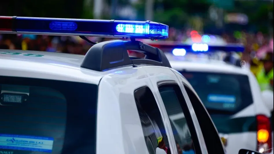 Fragmente ce par a fi cărți de identitate, aruncate pe un teren viran. Polițiștii fac cercetări