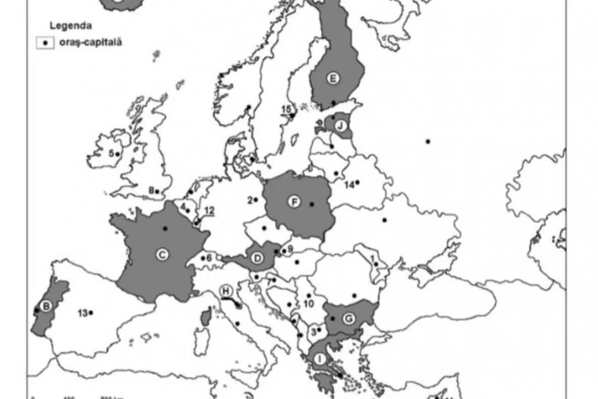 Bac 2018 barem Geografie - Subiectul 3: despre Franta