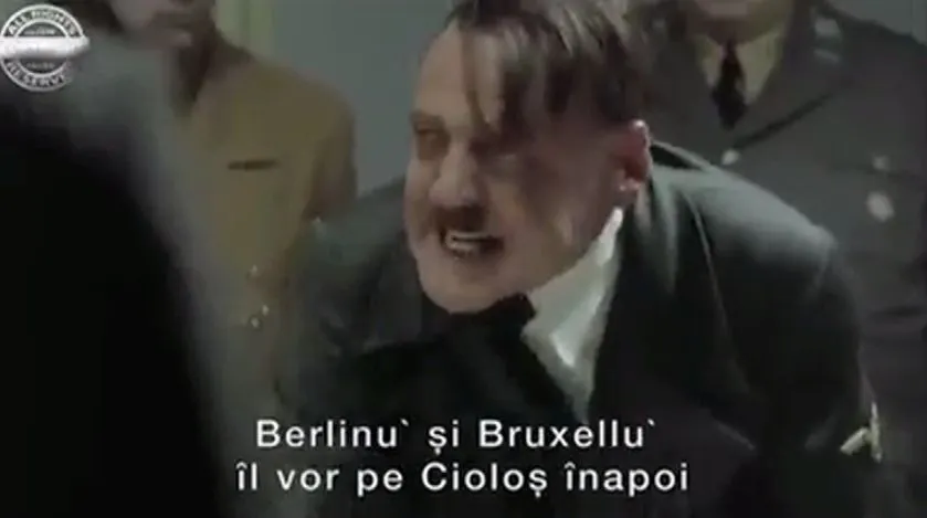 Clip dezgustător promovat de PSD, apoi șters. Iohannis e Hitler. Trimiteri la Soros și Merkel