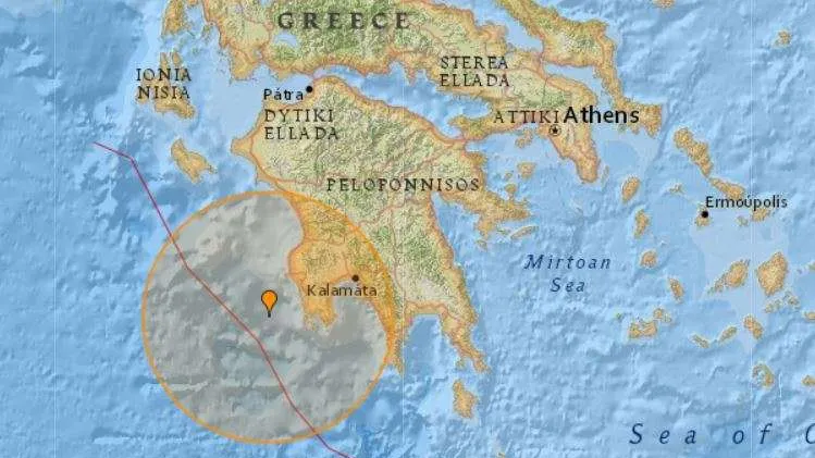 Cutremur puternic în Grecia, în plin sezon turistic