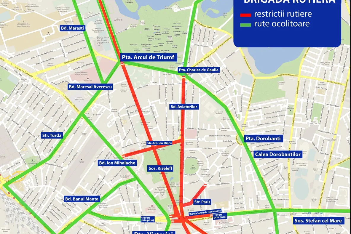Restricții fără precedent pentru mitingul PSD de sâmbătă. Care sunt rutele ocolitoare