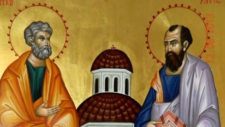 Sărbătoare mare azi: Sfinţii Apostoli Petru şi Pavel