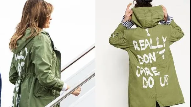Melania Trump, pusă la zid pentru jacheta purtată la graniţa cu Mexicul