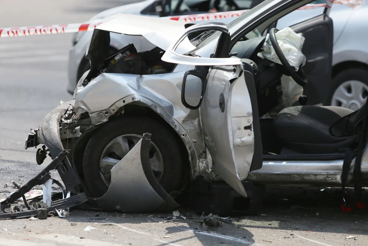 Trafic îngreunat pe DN1 după un accident grav