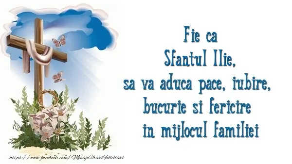 Mesaje, urări şi felicitări de Sfântul Ilie: La mulţi ani de Sf. Ilie!