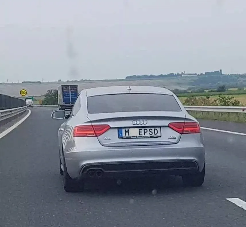 Lovitură pentru "M..E PSD", plăcuţele de înmatriculare interzise şi în Suedia 