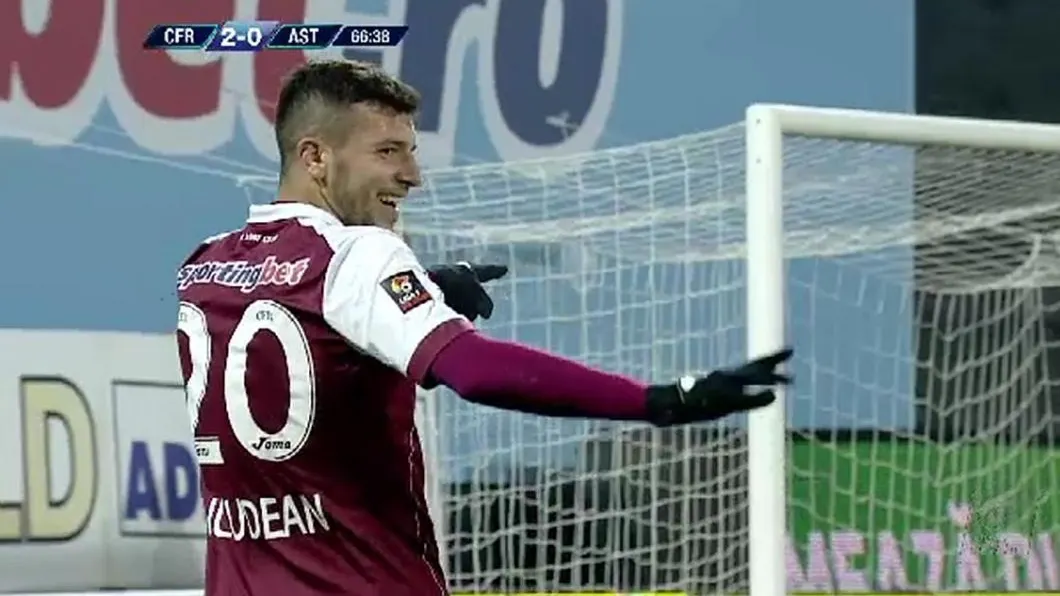 Alashkert - CFR Cluj 0-2 Europa League, turul 3 preliminar. Ţucudean, cu o"dublă", a adus victoria