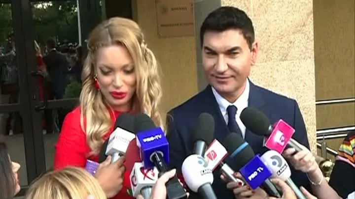 Valentina Pelinel și Cristi Borcea s-au căsătorit FOTO