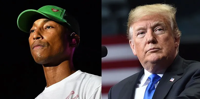 Pharrell îl ameninţă că-l dă în judecată pe Donald Trump