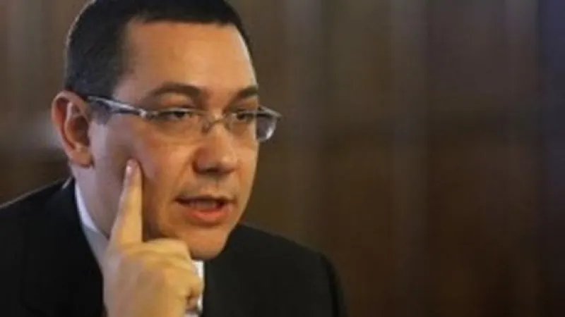 Ponta: "Noua Lege a pensiilor, o minciună ordinară"