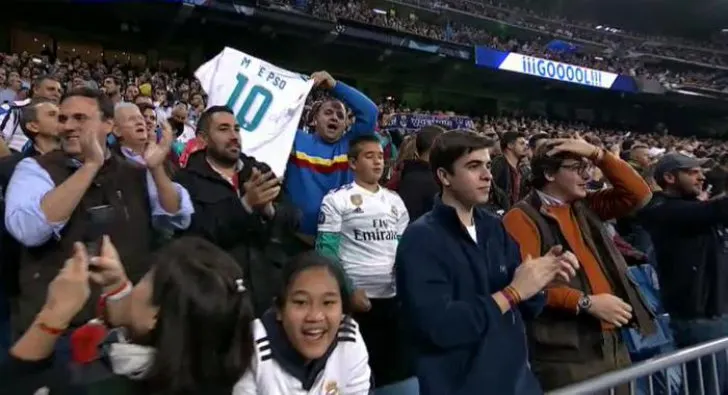 Cine e românul care a înjurat PSD în tribunele de pe Santiago Bernabeu, la meciul Real Madrid-Plzen