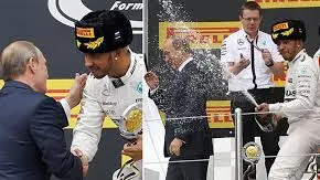 Vladimir Putin, mesaj tăios către pilotul de Formula 1 Lewis Hamilton 