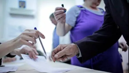 Incident la o secție de votare din Huedin