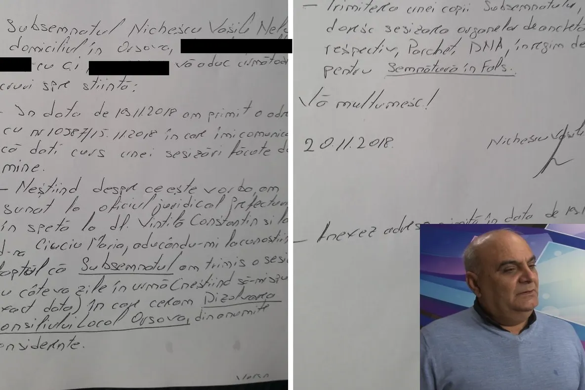 Surpriza unui orșovean, s-a trezit, fără să știe, că e dușmanul consiliului local