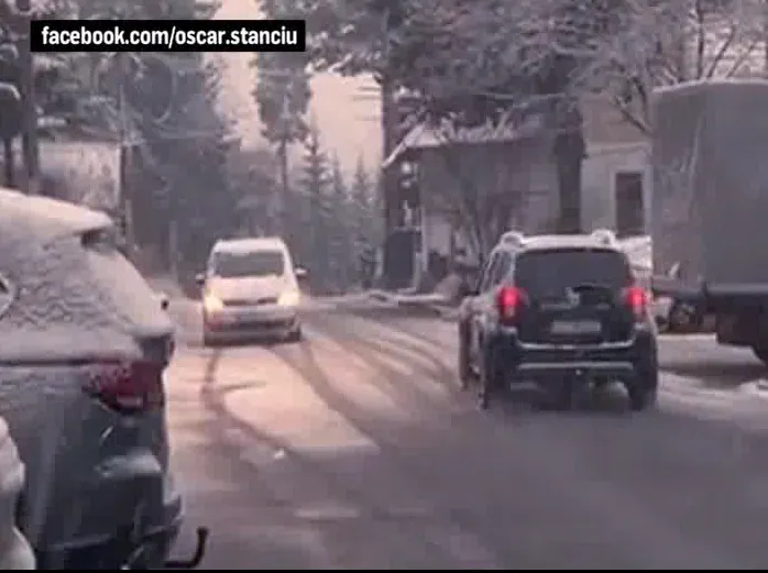 Trafic de groză spre Brașov