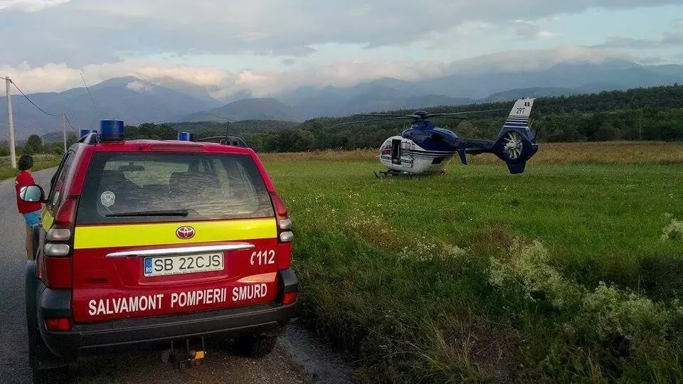 Salvamontiştii sibieni au intervenit la Bâlea Lac pentru salvarea unui angajat de la telecabină