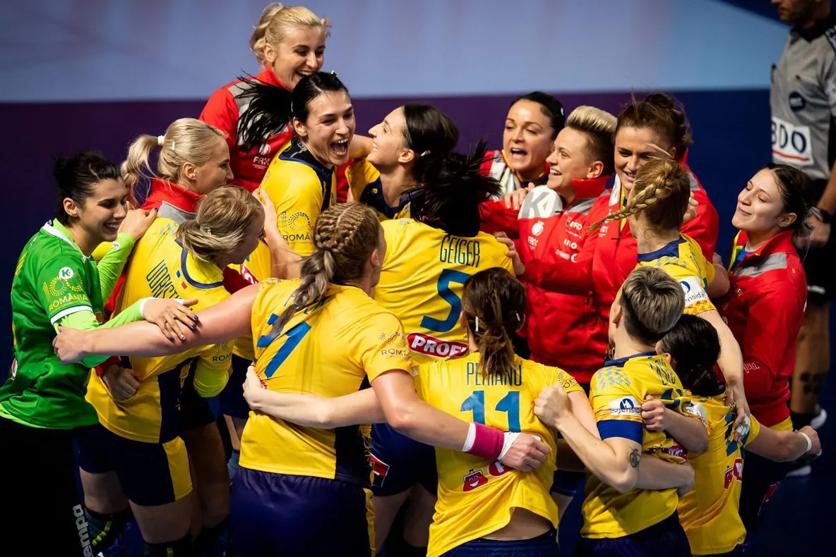 Handbal feminin: România a învins categoric Norvegia, cu 31-23, la EURO 2018