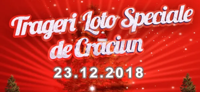 REZULTATE LOTO special de Crăciun: vezi care au fost numerele câştigătoare