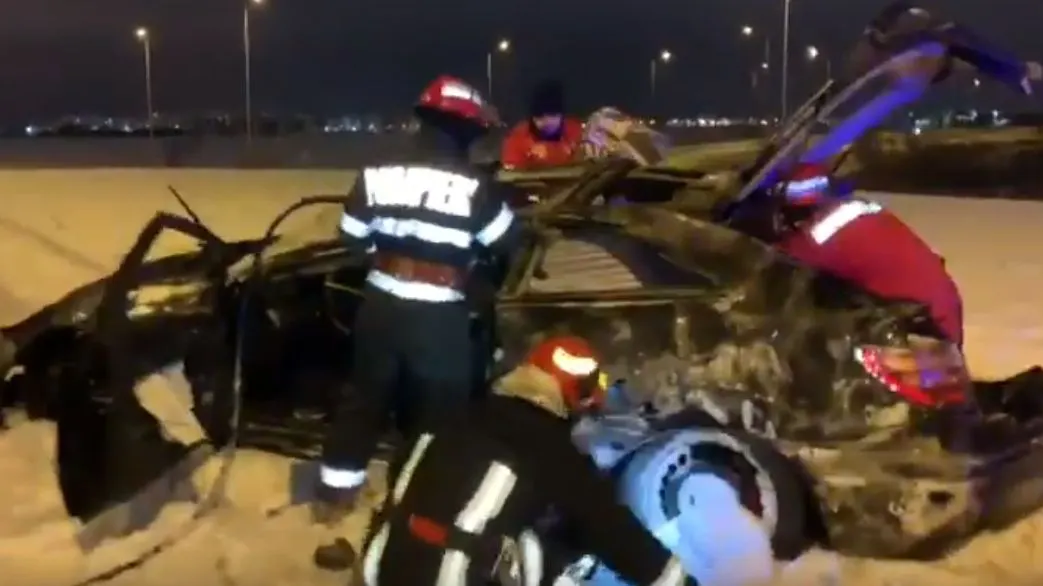Patru persoane rănite în urma unui accident rutier