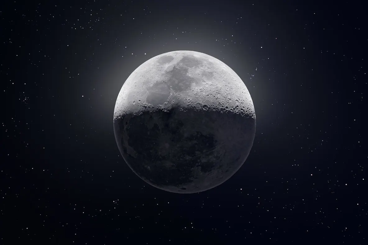 Luna, așa cum nu a mai văzut-o nimeni! Imaginea creată la o înaltă tehnologie