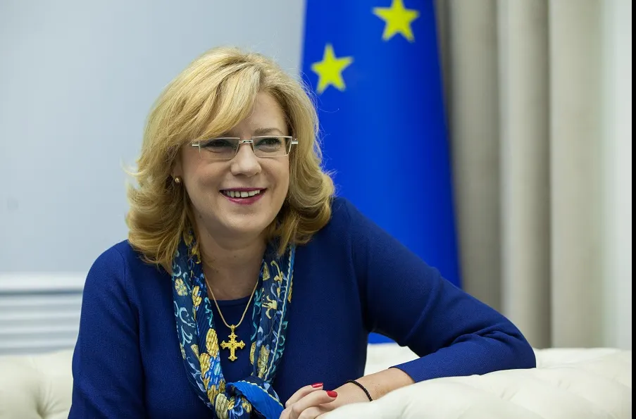 Comisarul european Corina Crețu, întâlnire cu primarii din Țara Făgărașului